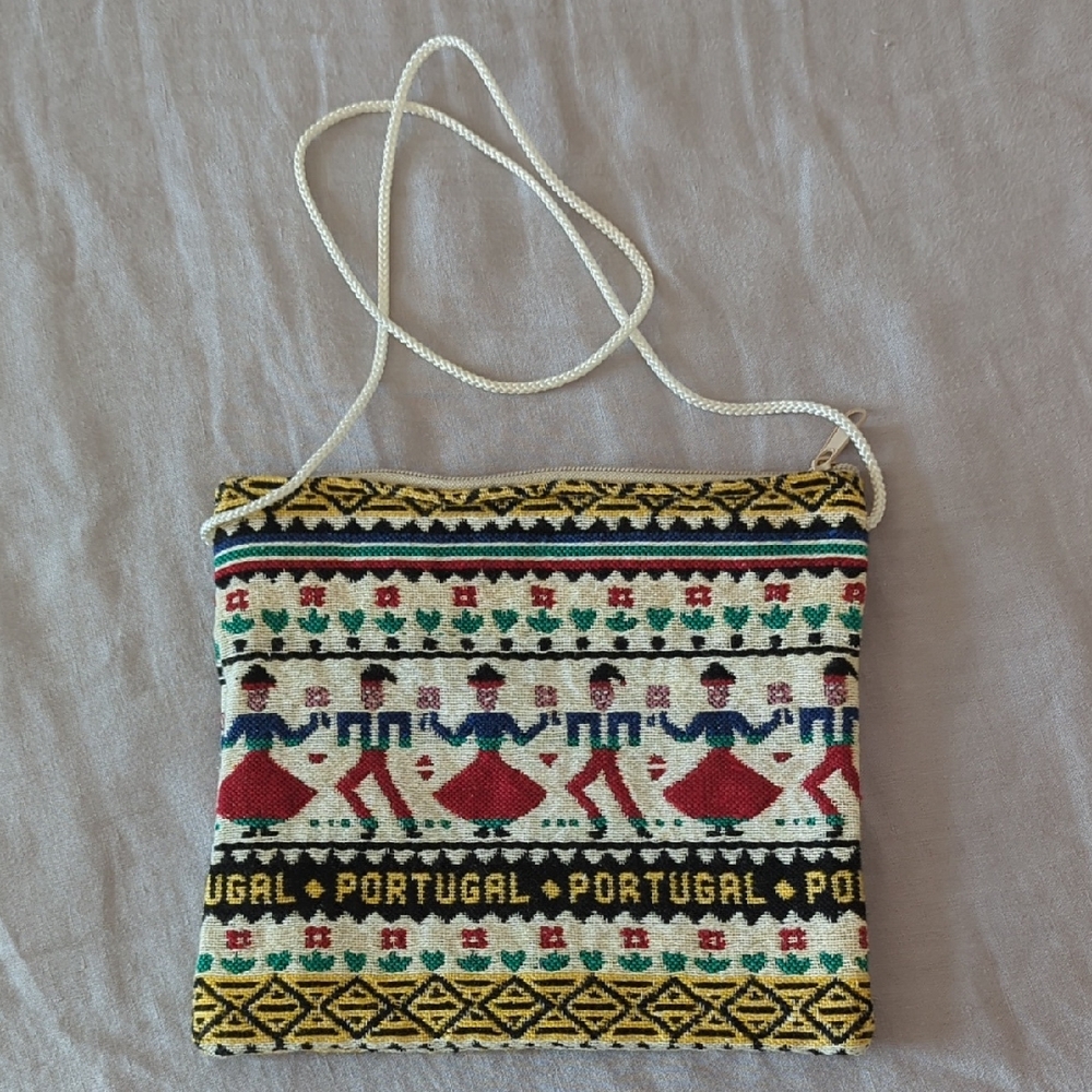 Embroidered Portugal Purse